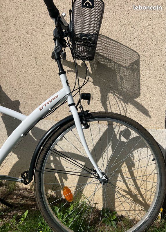 Vélo adulte + siège enfant + panier + béquille (image 15)