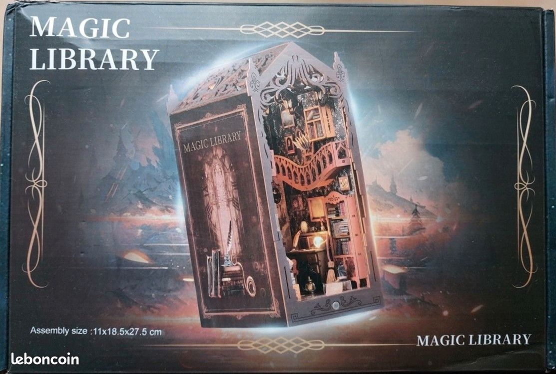DIY Magic library miniature house (image 1)