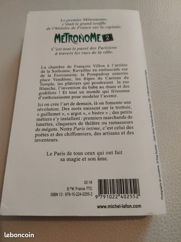 Livre métronome de lorant deutsch (image 2)