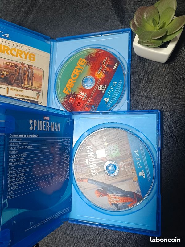 Deux cd ps4 spiderman et farcry 6 (image 4)