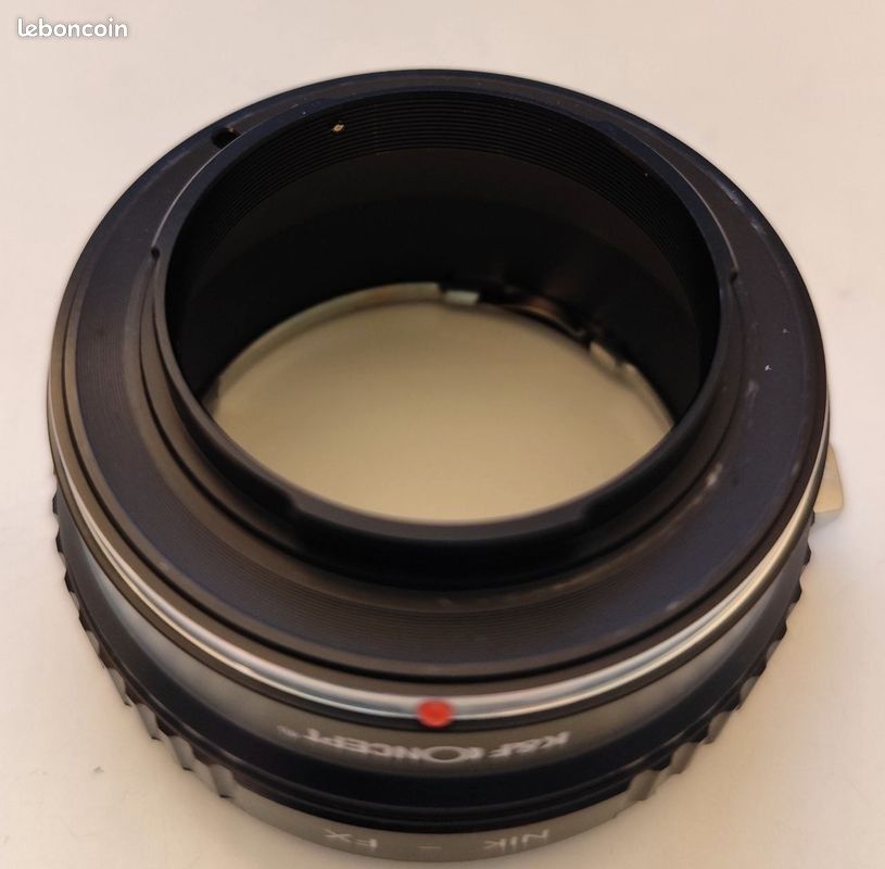 K&F CONCEPT Bague d'adaptation NIK-FX (AI-FX) Adaptateur compatibile avec boitier Fujifilm X (image 2)