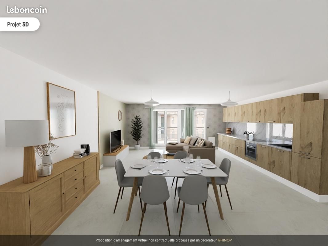 Appartement 3 pièces 67 m² · à Cugnaux · 67 m² · 131 000 €