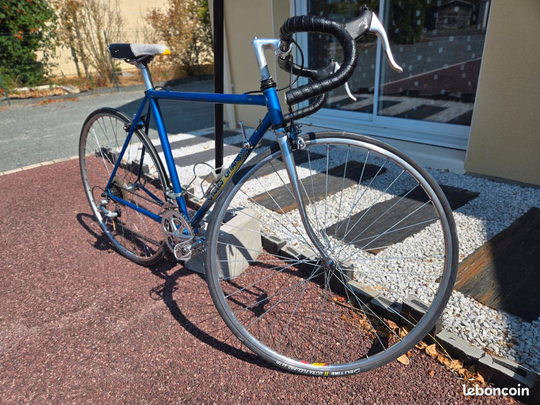 Vélo course vintage Gitane Record bleu taille s (image 3)