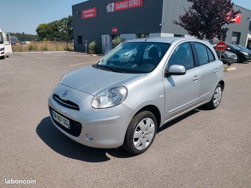 Micra "ELLE" 1.2 80ch - 11/2012 - 92300 kms - garantie 6 mois (image 1)