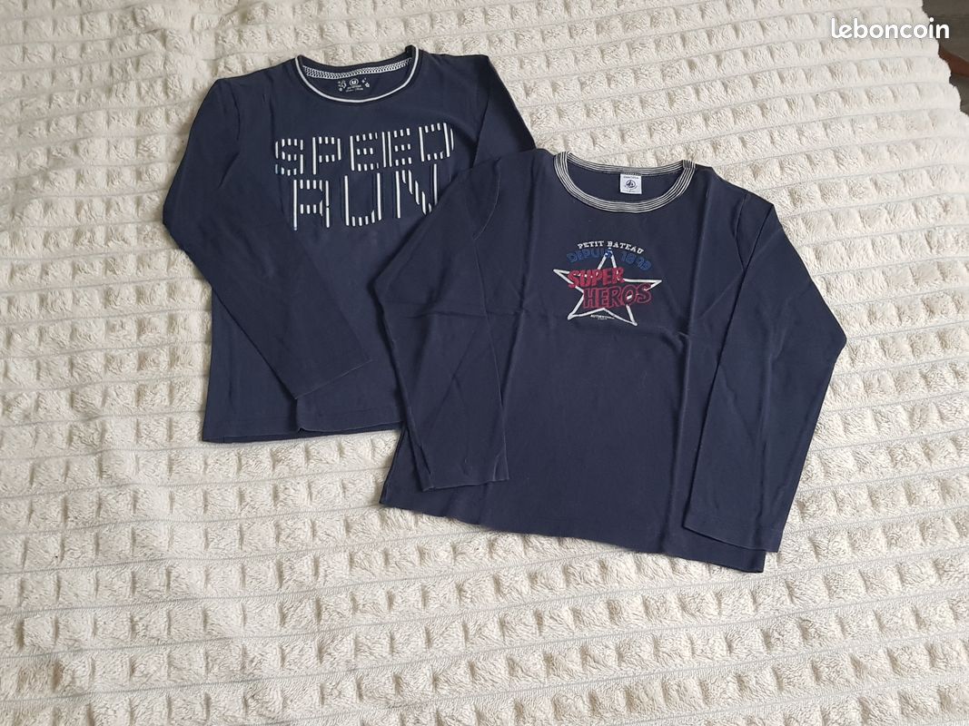 Lot de 5 tee-shirts manches longues (10 ans) (image 2)