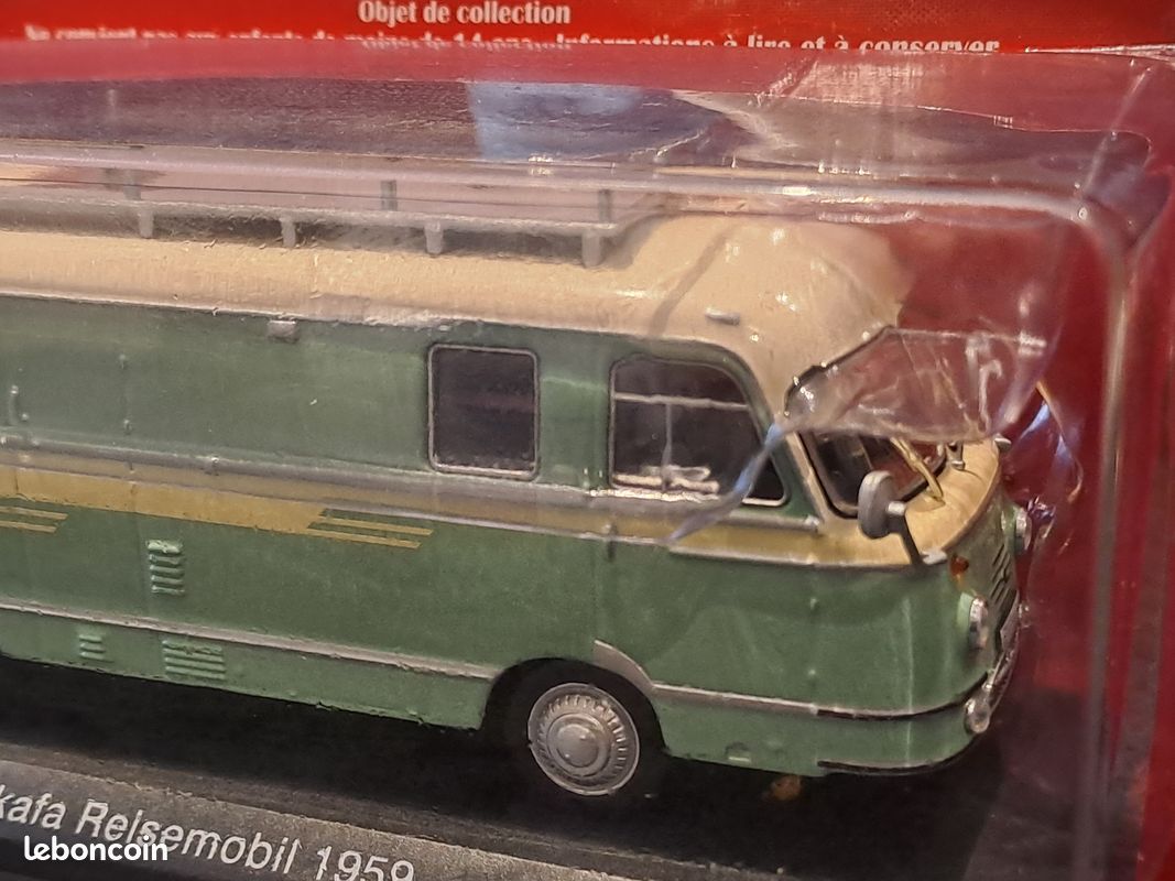 Camping-Car Mikafa Reisemobil 1959 au 1/43 (image 6)