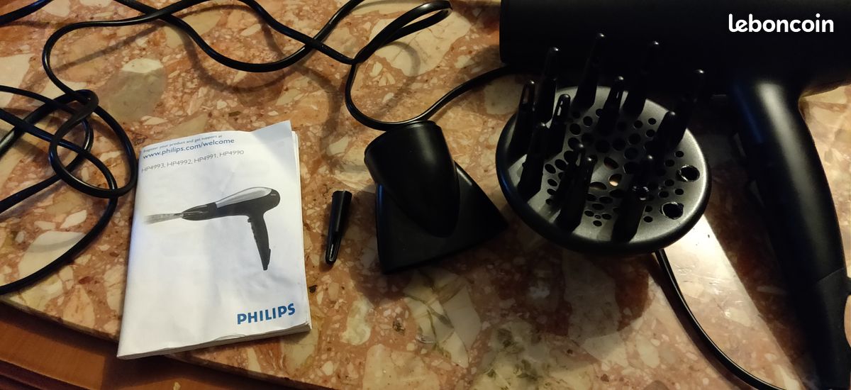 Philips* SalonDry Pro Sèche-cheveux HP4991/00 (image 1)