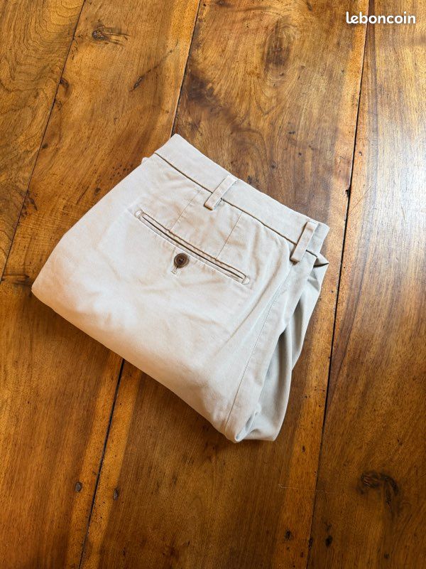 Chino beige – Taille 38 – Coupe slim (image 1)