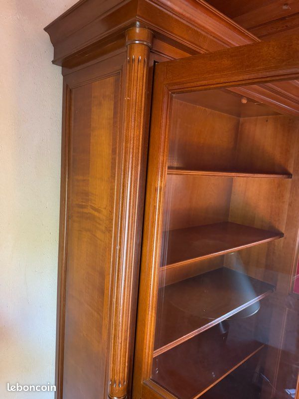 Vitrine/bibliotheque louis XVI (image 3)