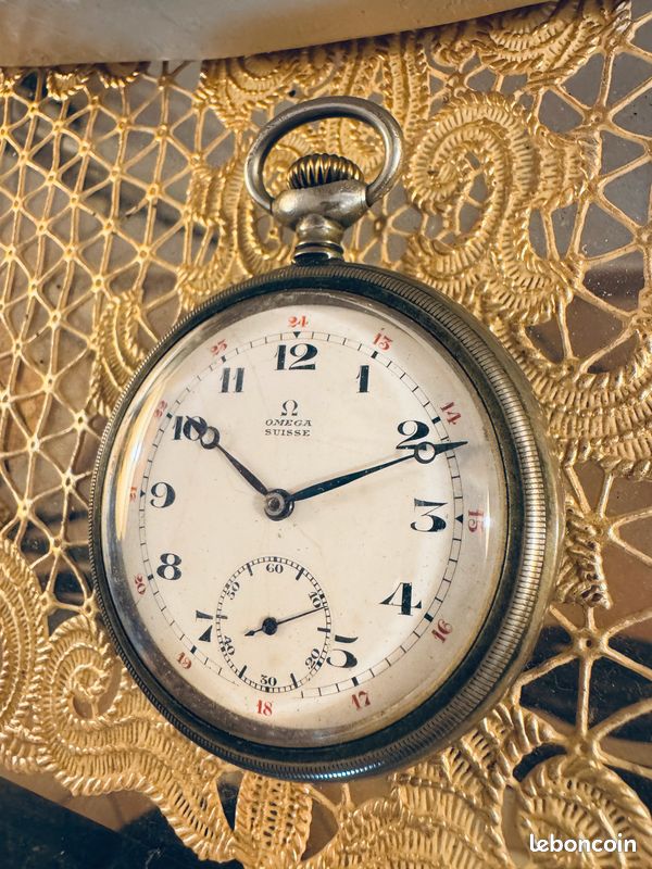 Montre de Poche Ancienne Omega Suisse 1938 À Restaurer Pièce