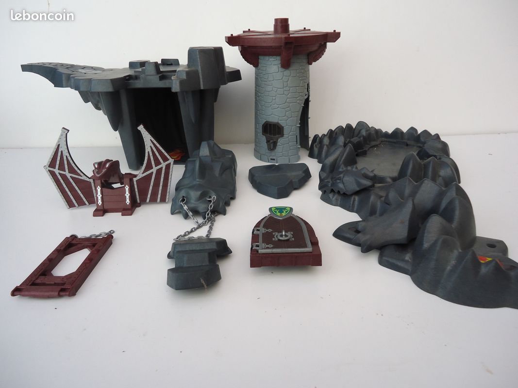 Playmobil 4836 pièces détachées Donjon du Dragon Vert (image 3)