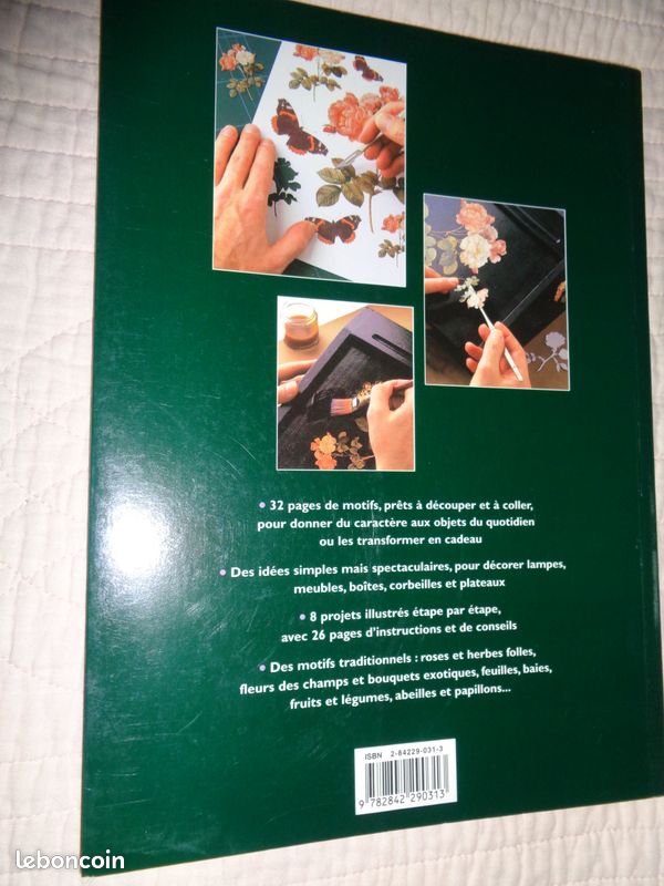 Livre découpage fleuri ED.Armand Colin (image 2)