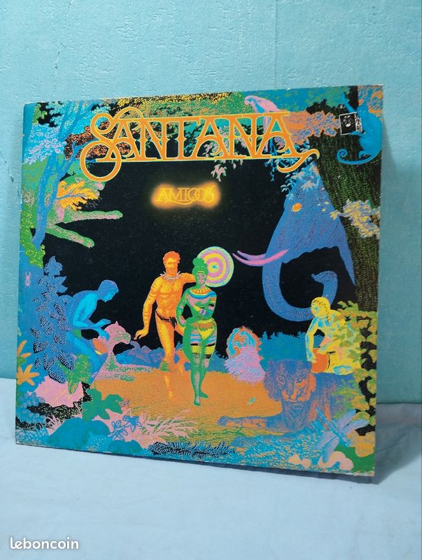 Album vinyle original rock Santana 1976 (image 1)