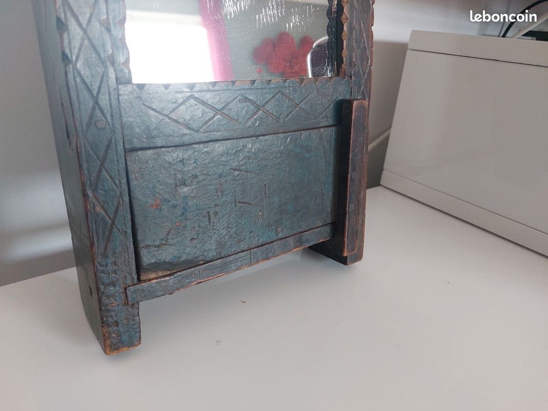 Miroir ancien Indien (image 3)