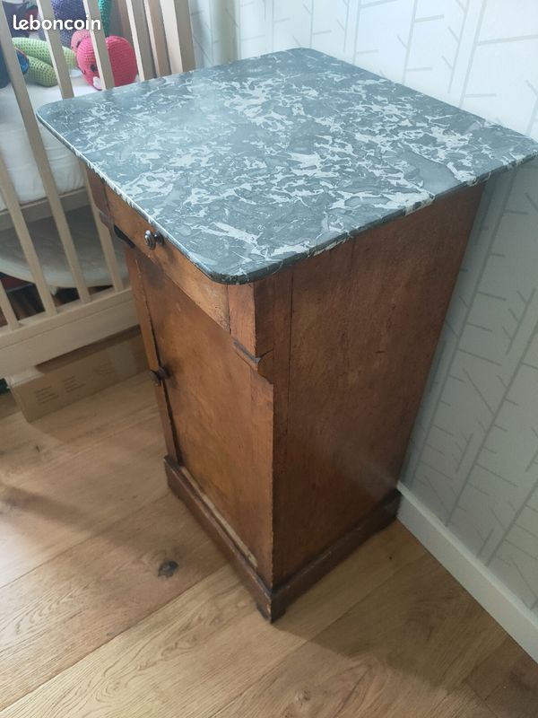 Table de chevet style Louis Philippe (image 5)
