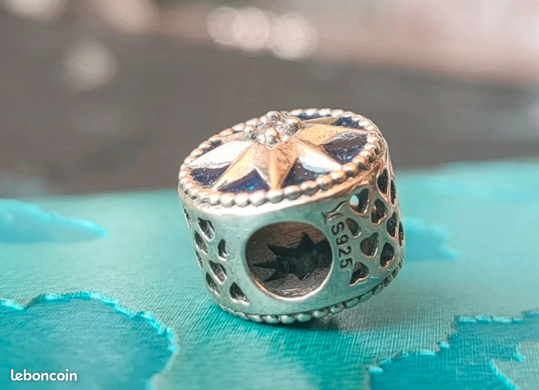 Petit Charm étoile En Argent 925/1000 - Bijou Fantaisie Jewellerybox