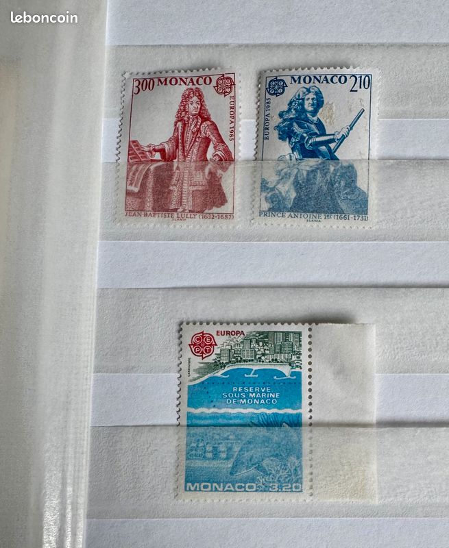 Philatélie : Timbres EUROPA 1985 – Collection complète (image 11)