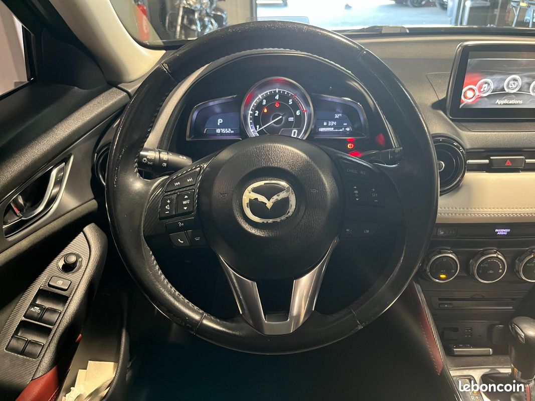 MAZDA CX-3 1.5L Skyactiv-D 105 CV 4x4 BVA6 Selection + BOSE + SIÈGES CHAUFFANTS + CAMÉRA + BLUETOOTH (image 14)