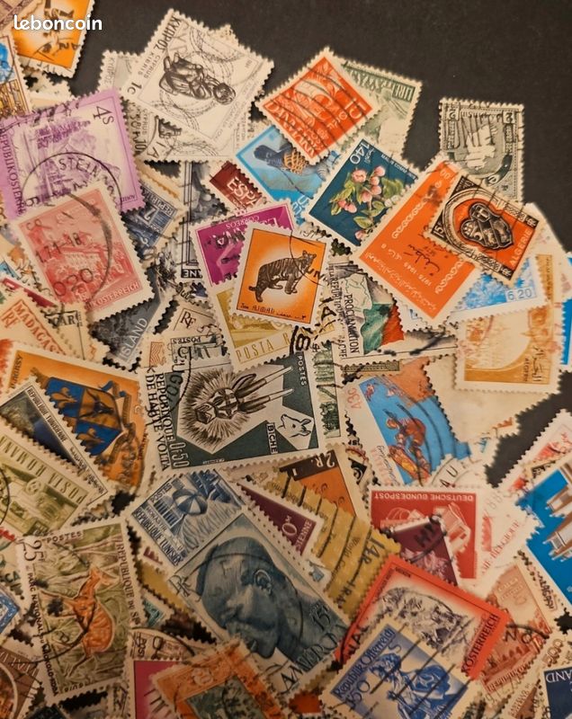 Lot 450t monde tous differents (lot1) (image 6)