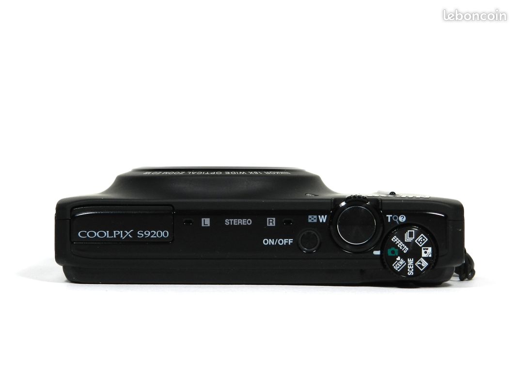 Appareil photo Nikon COOLPIX S9600 Noir En Très Bon Etat - Photo, audio & vidéo
