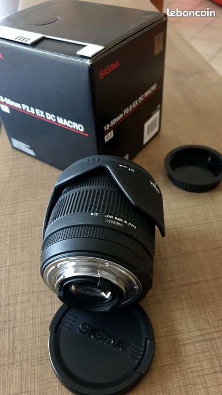 Objectif Sigma 18-50mm f2.8 EX DC Macro pour NIKON (image 6)