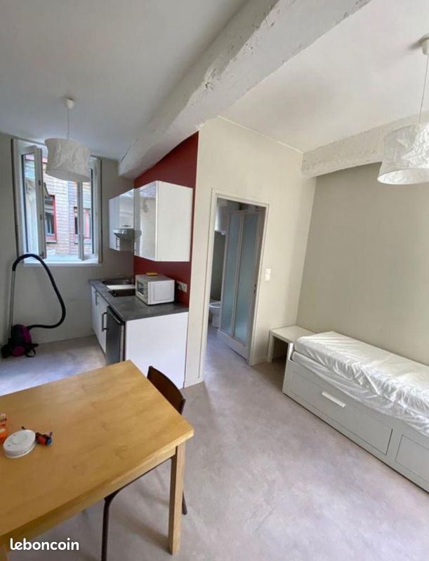 Appartement 1 pièce 17 m² · à Rouen · 17 m² · 440 €/mois