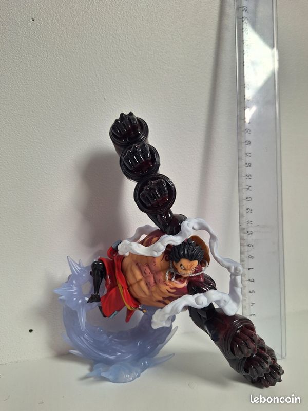 Luffy One Piece Anime Figure, Monkey D Luffy PVC Anime Collection Modèle Jouet pour Enfants, Flowing None Action Figures, Butter Gift  26