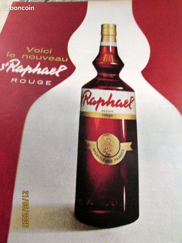 Alcool rhum cognac liqueur byrrh lot de v20 publicites anciennes (image 10)