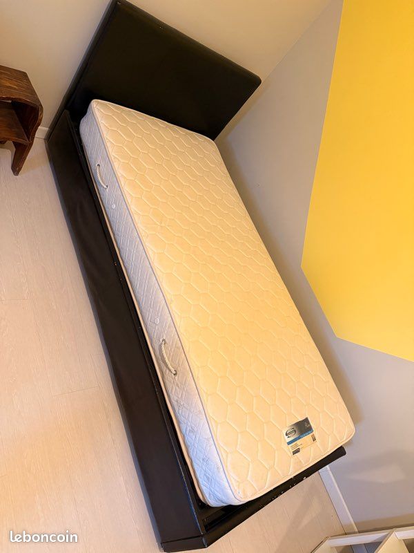 Lit coffre 90x190 (image 1)