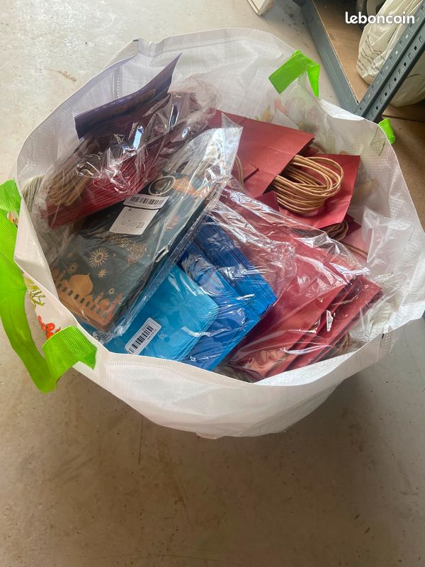 Lot Sacs KRAFT NEUFS (image 1)
