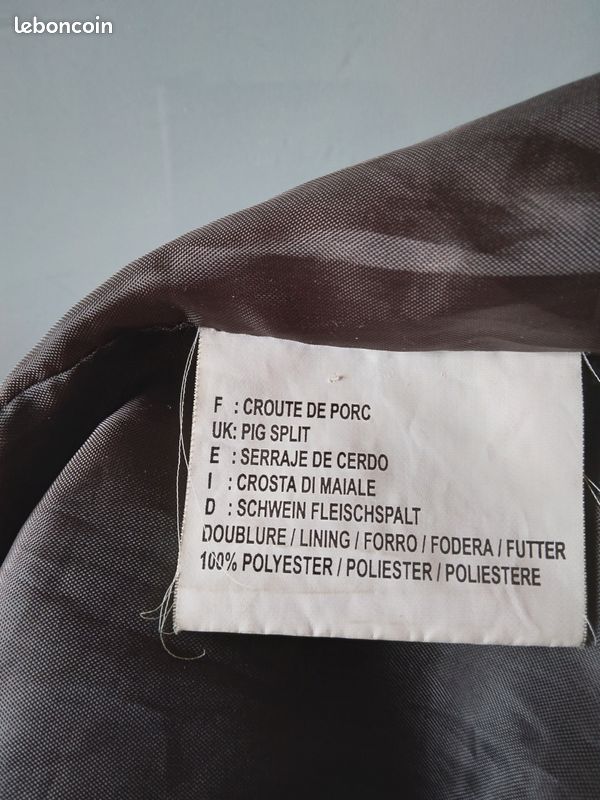Blouson cuir pour hommes (image 6)