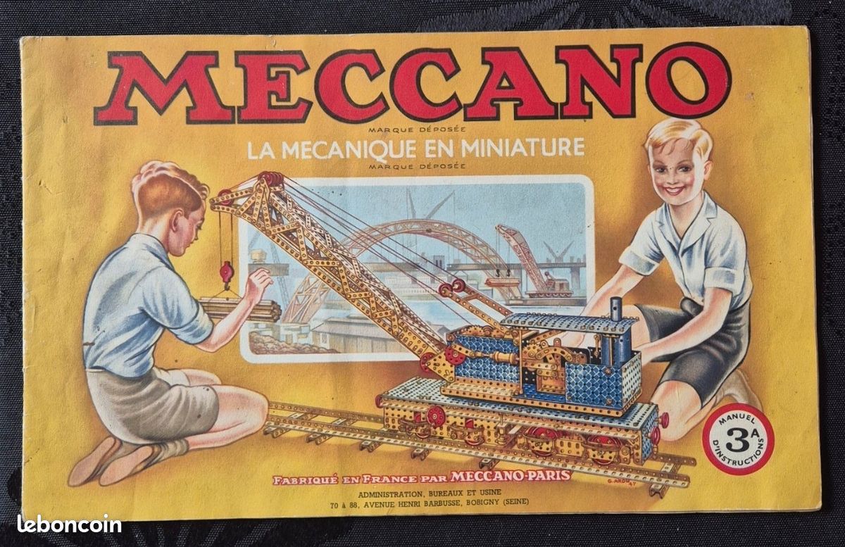 Achetez boite meccano n° 30 occasion, annonce vente à Saint-Yrieix-la