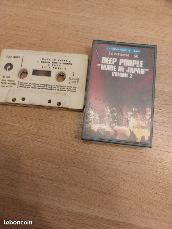K7 deep purple "made in japan" volume 2 (image 1)