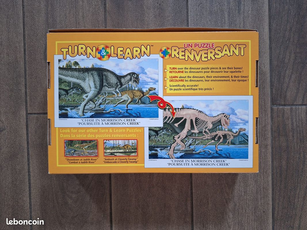 Cadre - Dinosaures (en Hollandais) Larsen-HL9-NL 35 pièces