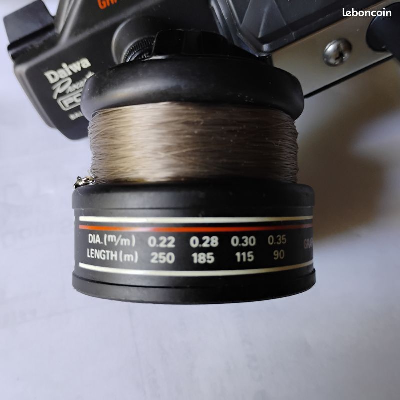 Moulinet de pêche vintage roulement à billes Daiwa 1300C Corée