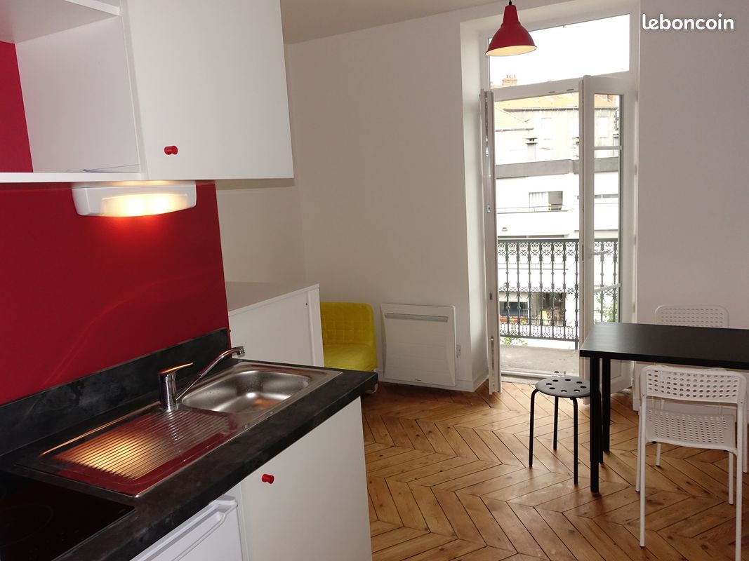 Appartement 2 pièces 24 m² · à Clermont-Ferrand · 24 m² · 580 €/mois