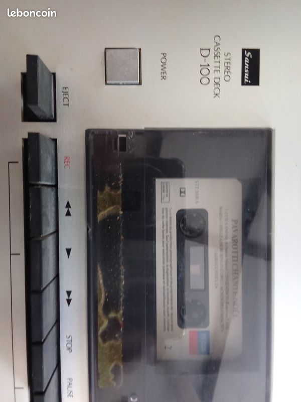 SANSUI D-100 D100 Lecteur Cassette Hi-fi Vintage