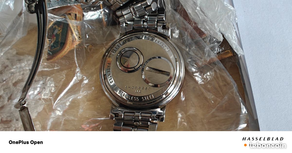 Écrin Vintage Pour Montre Bulova Accutron – Occasion, Idéal Pour Collectionneurs !