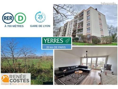 Appartement 3 pièces 60 m²