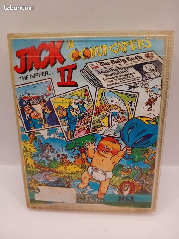 PINEAPPLIN SUR MSX boite jeu sans notice retro game Canon EUR 180,00 - FR