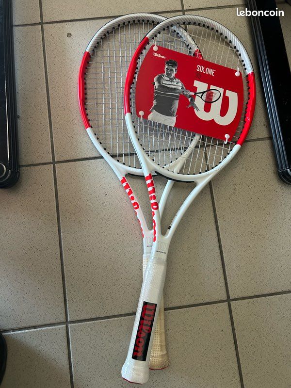 Raquette tennis Wilson 95 neuve + occasion L3 (image 1)
