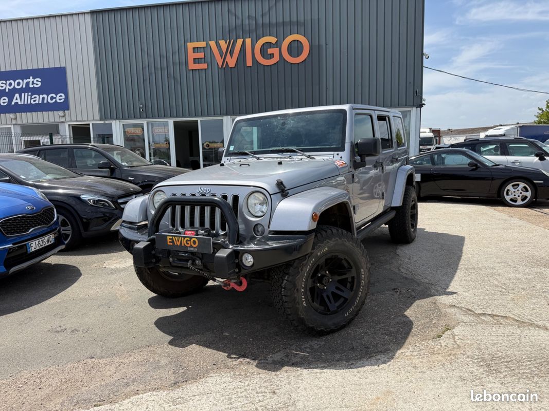 JEEP WRANGLER 3.6 285CH UNLIMITED SAHARA-MARCHE PIED ELEC-LIGNE A CLAPET-TREUIL-SIÈGES CHAUFFANTS AV- ATTELAGE-GPs (image 1)
