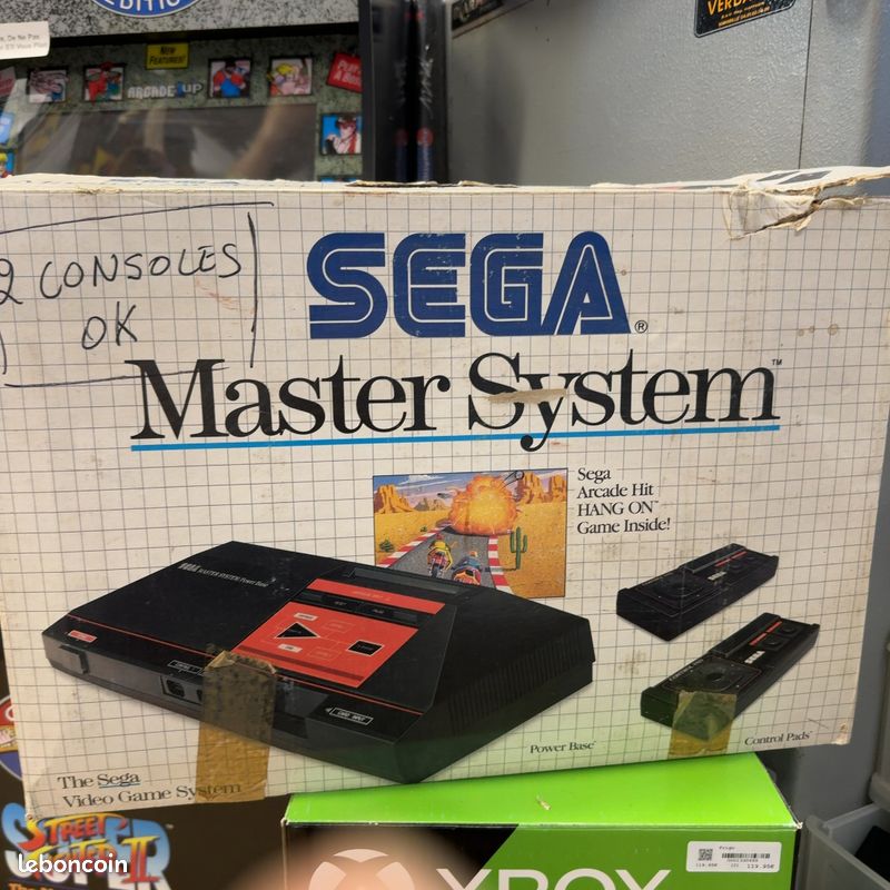 SEGA Master System Hang On EUR Très Bon état