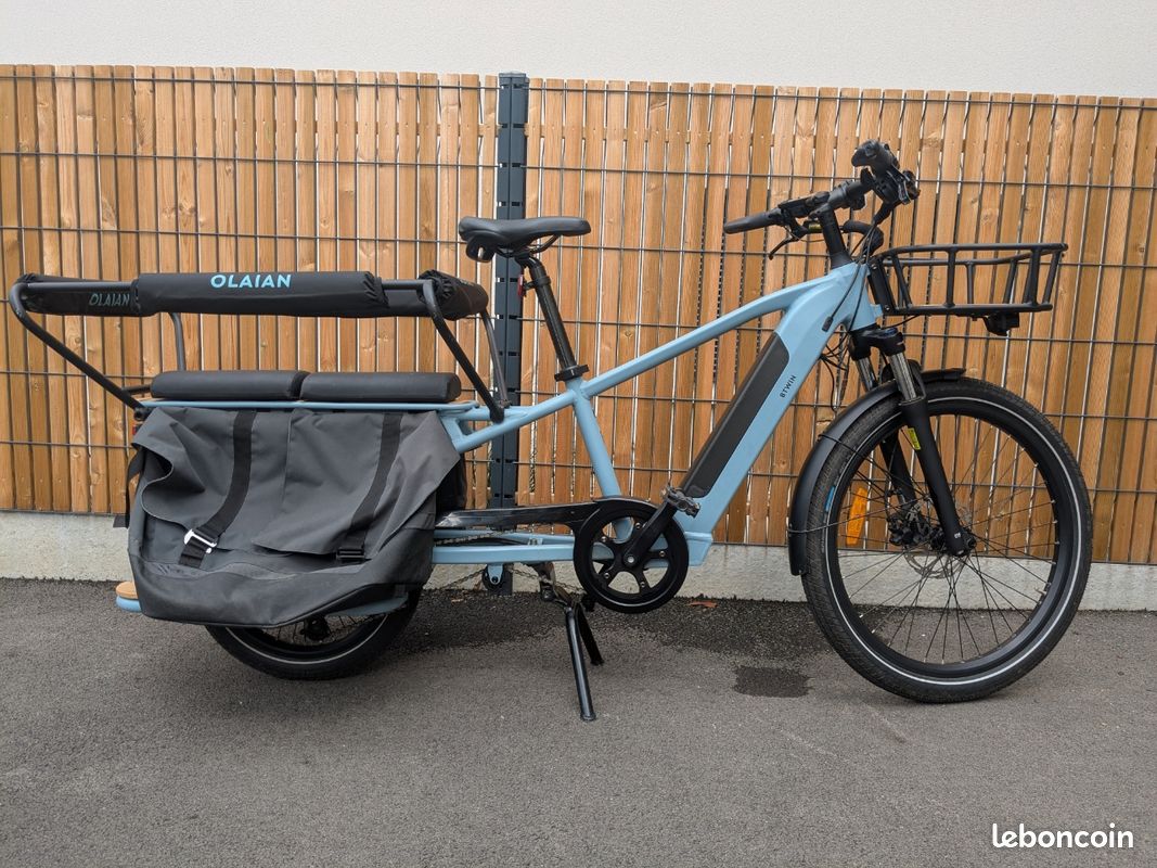 Velo Cargo Electrique Top Case Velo Electrique Decathlon Decathlon