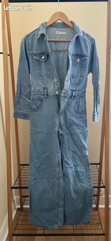 Combinaison en jean Zara (image 2)