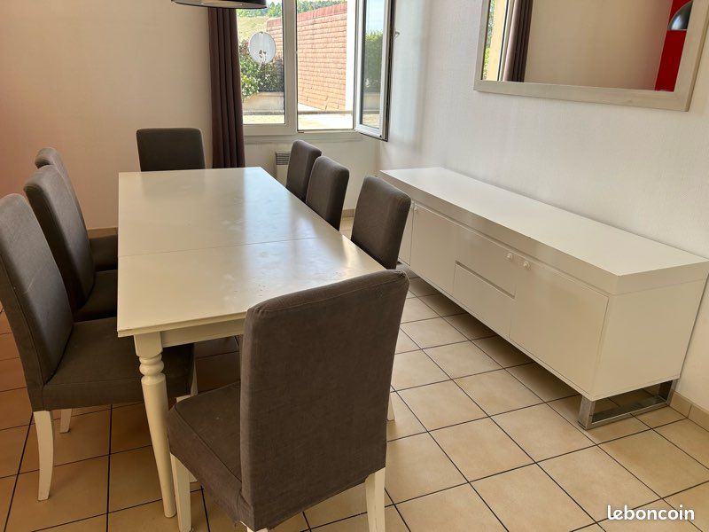 Ensemble salle à manger complet (table, chaises , buffet) (image 1)