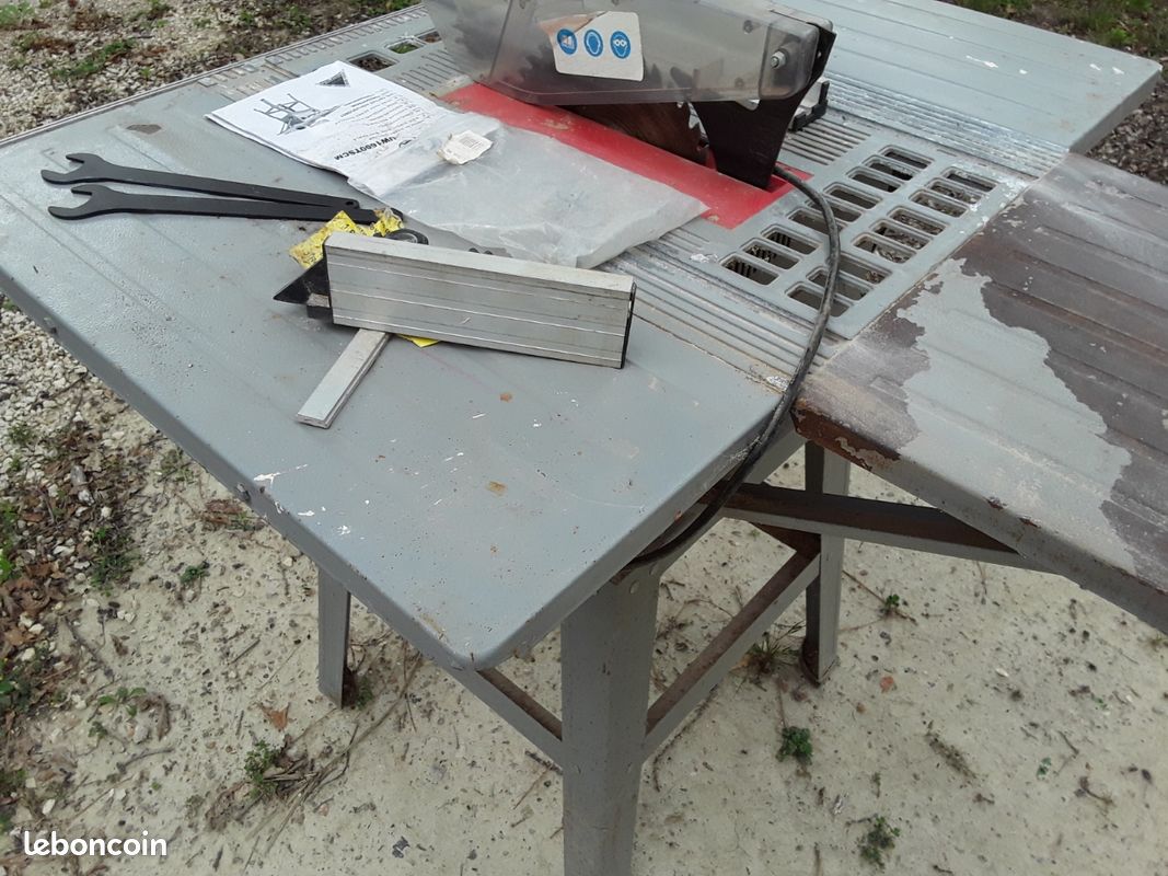 Scie circulaire sur table (image 8)