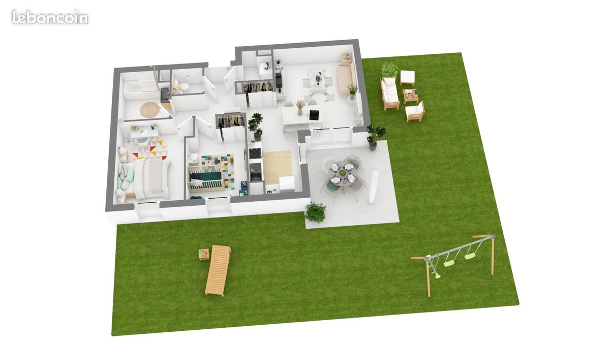 Appartement 3 pièces 66 m² · à Saint-Paul-lès-Dax · 66 m² · 808 €/mois