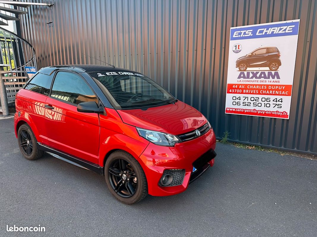 Voiture sans permis AIXAM COUPE GTI ABS CHEZ ETS CHAIZE DES 14 ANS LIVRAISON A DOMICILE DANS TOUTE LA FRANCE (image 1)