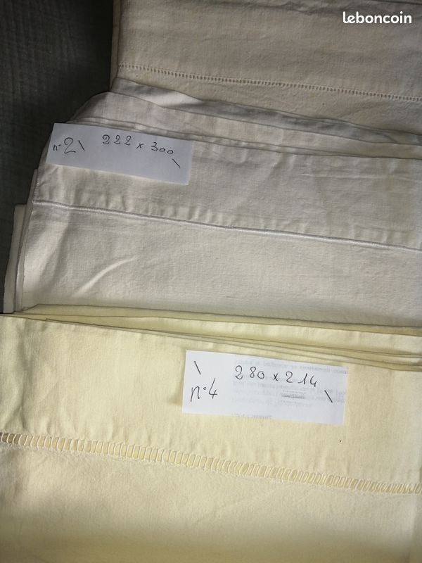 Drap ancien et toile de drap (image 6)